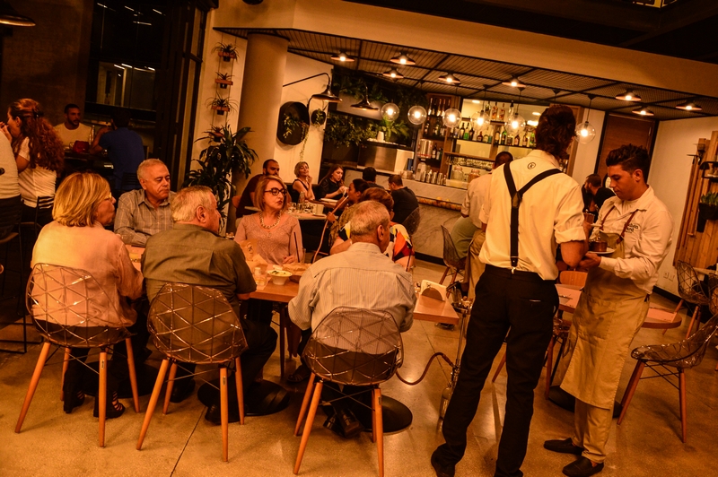 Kitchen Yard on Saturday Night